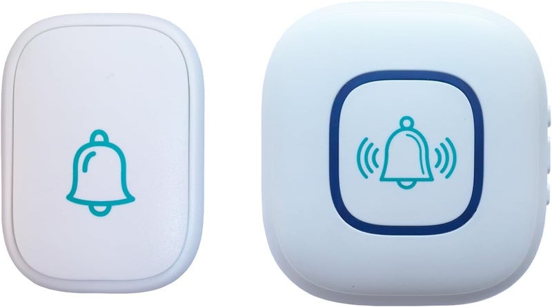LUAMB Wireless Doorbell, 1,200ft Wireless Range Doorbell,5 Volume Levels Loud Enough, Mute Mode with 52 Chimes,LED Flashing and Memory Setting. - Image 1